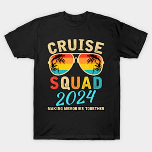 Cruise Squad 2024 Summer Vacation Matching Family Group T-Shirt